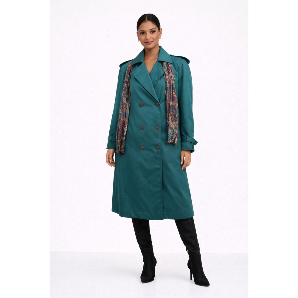 Vintage 90s Worthington Petite Teal Outerwear
